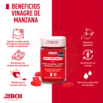 Gomitas De Vinagre De Manzana